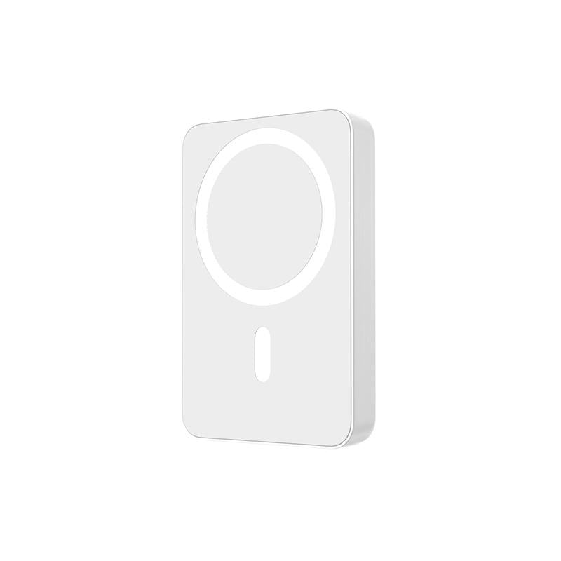 Portable Magnetic Fast Charging Power Bank Mini Size , Large Capacity 10000mAh, Magnetic Wireless Charging, USB-C Output