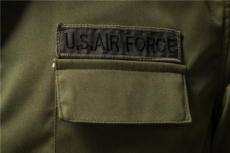 Multi Pocket Embroidered UsAF Men's Long Sleeves